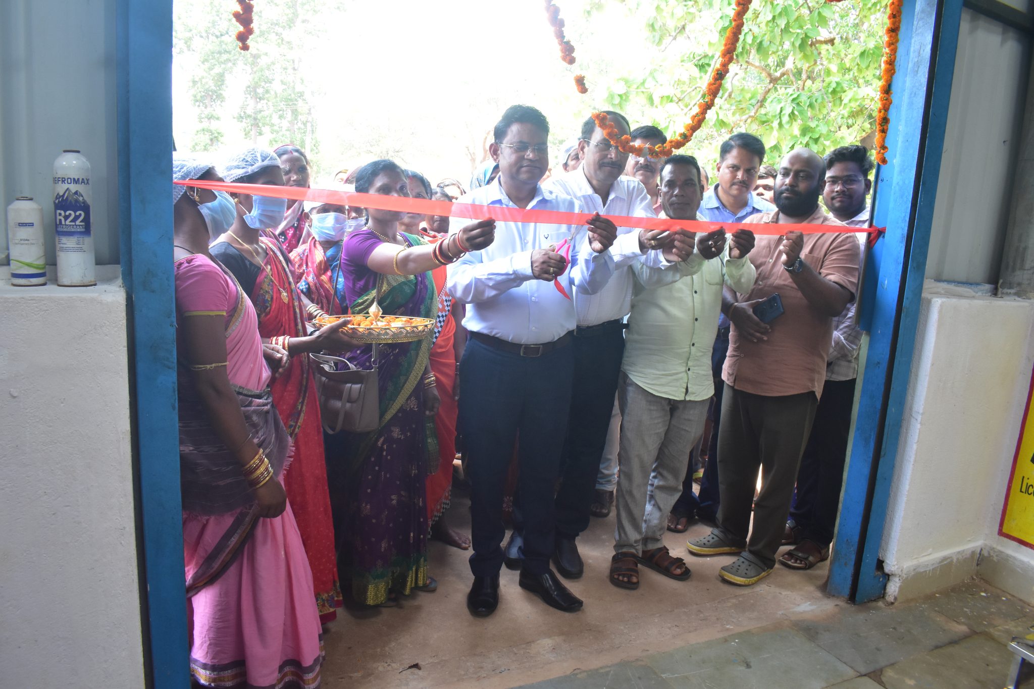 Inauguration ceremony of Jackfruit Processing Unit at Kaladi, Phiringia Block, Kandhamal